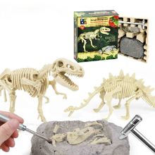 Educational Dinosaur Fossil Excavation Toys Archaeological Dig Toy DIY Assembly Model Toys for Children Kids Gifts Toy Dinosaur 2024 - buy cheap