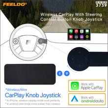 FEELD-mando inalámbrico CarPlay para coche, mando de Control de dirección, unidad central, reproductor de navegación, sistema Android, # HQ3739 2024 - compra barato