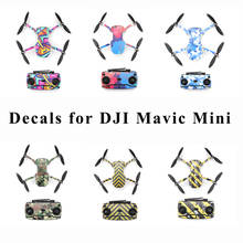Защитная пленка Mavic Mini, ПВХ наклейки, водонепроницаемые наклейки с защитой от царапин, полное покрытие, для DJI Mavic Mini, аксессуары для дрона 2024 - купить недорого