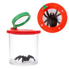 Portable Bug Box Magnify Insects Viewer 3x-6x Magnification Kids Toy Magnification Child Toy Biology Educational toy 2024 - buy cheap