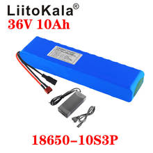 LiitoKala 36V 10Ah 600watt 10S3P lithium ion battery pack 20A BMS For xiaomi mijia m365 pro ebike bicycle scoot 2024 - buy cheap