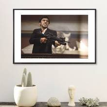 Scarface Movie Fight Canvas Art Print Painting Poster Wall Pictures For Room Decoration Home Decor No Frame Picture 2024 - buy cheap