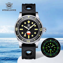 STEELDIVE Watch Men Hygrometer Special Version Japan NH35A Mechanical Wristwatch Sapphire Crystal Diver Watch 300M Fifty Fathom 2024 - buy cheap