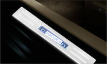 With Blue LED light High quality stainless steel Scuff Plate/Door Sill For 2008-2011 Citroen C-quatre 2024 - buy cheap