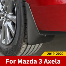 4 unids/set guardabarros de coche guardabarros frontales traseros para Mazda 3 Axela 2019 2020 accesorios exteriores 2024 - compra barato