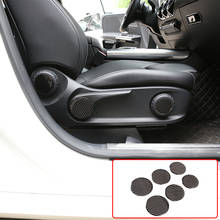 6 Pcs Soft Carbon Fiber Seat Adjustment Button Panel Stickers For Mercedes Benz B Class W247 2019-2020 Car Accessories 2024 - buy cheap