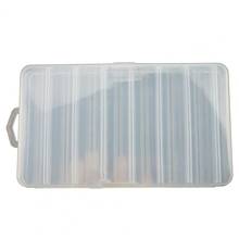 Fishing Tackle Box Double Sided 14 Compartments Sturdy Transparent Hard Plastic Lure Container for Lure Fish Bait Case 2024 - buy cheap