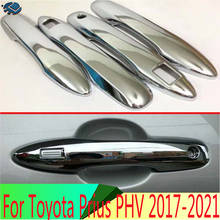 Car Accessories For Toyota Prius Phv 50 XW50 ZVW50 2016 2017 2018 2019 Car Side Door Handle Cover Trim Strip Molding Abs Chrome 2024 - buy cheap