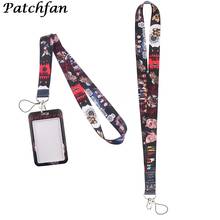 AD222 Fashion Lanyard ID Badge Holder Bus Pass Case Cover Bank Credit Card Holder Strap Card Holder 2024 - buy cheap