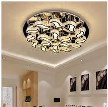 Crystal lamp living room modern minimalist atmosphere home restaurant round ceiling lamp personality warm bedroom study lamp 2024 - buy cheap