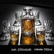 Russia Vodka Decanter Whiskey Bottle Crystal Glass Wine Beer Containers Glass Bottle Glass Cup Home Bar Tools Decoration 2024 - buy cheap