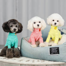 Мягкая теплая одежда для домашних животных Костюм для собак футболка для собак зимняя одежда для собак Ropa Perro Chihuahua одежда для йоркширского терьера толстовка с капюшоном для собак пальто 2024 - купить недорого