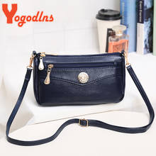 Yogodlns-Bolso cruzado Vintage de piel sintética para mujer, bandolera multifunción, pequeño, 2021 2024 - compra barato