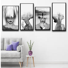 Minimalist Woman Wall Art Canvas Painting Nordic Posters And Prints Canvas Painting For Living Room Wall Decor 2024 - buy cheap