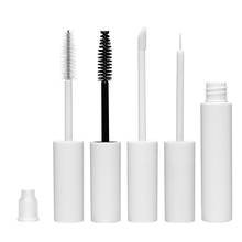 Tubos de brillo de labios blancos, 10ml, rímel, delineador de ojos, lápiz labial, tubo de brillo de labios vacío, envases de cosméticos rellenables líquidos 2024 - compra barato