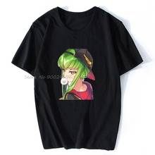 Men t-shirt Code Geass C.C Tshirt Women T Shirt Men Cotton O-neck T Shirt Hip Hop Tees Tops Harajuku 2024 - buy cheap