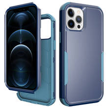 Shockproof Bumper Transparent TPU Phone Case For iPhone 12 Mini 12 11 Pro Max X XR XS Max SE 2020 8 Plus Back Cover 2024 - compre barato