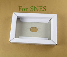 Caja de cartón de repuesto para SNES, bandeja de inserción interna de alta calidad para cartucho de juego PAL NTSC Super, 2 uds. 2024 - compra barato