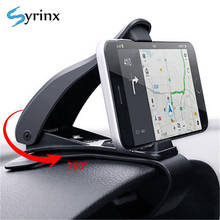 Syrinx suporte para painel automotivo, suporte universal para celular com rotação 360 para iphone x xr xs samsung 2024 - compre barato