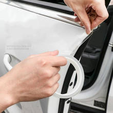 Автомобильная наклейка s Автомобильная дверь наклейка для порога протектор многофункциональная нано лента авто бампер полоса двери автомобиля Защита аксессуары для защиты от царапин 2024 - купить недорого