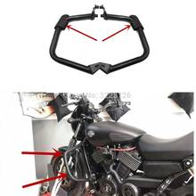 Protectores de motor para Harley Street, barras de choque para carretera, Protector de marco de rodilla con cubierta de goma, 500, XG500, XG750, 750, 2015-2018 2024 - compra barato