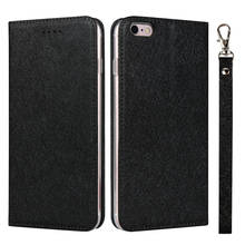 Silk Pattern PU Leather Case For iPhone 6 Flip Stand Wallet Cover For iPhone 6s Card Pockets Lanyard cases 2024 - buy cheap