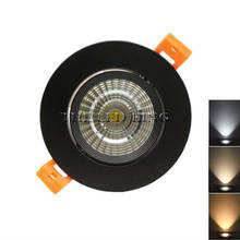 1pcs Super brightness ac85-230V LED COB dimmable Downlights 3W 5W 7W 9W 12W 15W LED Ceiling Lamp Spot Light 2024 - купить недорого