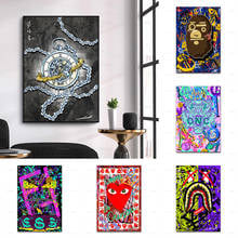 Home Decoration Modern Abstract Wall Art Canvas Painting MONEY EYES,OLD TIME Graffiti Art Poster Print Wall Pictures Living Room 2024 - buy cheap