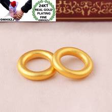 Hxomzj pingentes de ouro, pingentes elegantes para festa de aniversário, presente de casamento, círculo e contas diy em ouro de 24k ca365 2024 - compre barato
