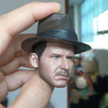 In stock 1/6 Scale  Male Figure Harrison Ford Head Sculpted Normal / Damaged Version of Hardcover Model for 12 '' Action Figure 2024 - buy cheap