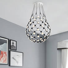 modern led stone hanging lamp hanging lights deco maison kitchen dining bar pendant lamp bedroom  dining room 2024 - buy cheap