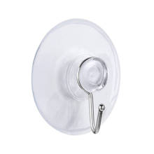 Ganchos transparentes de succión fuerte para pared, Ventosas para colgador de cocina y baño, 4cm, 10 Uds. 2024 - compra barato