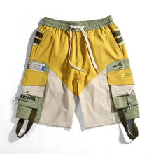 2020 Harajuku Streetwear Summer Men Cargo Shorts Casual Multi Pocket Short Pants Hip Hop Sweatshorts 2024 - buy cheap