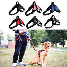 Correa ajustable para perro, chaleco suave, Collar de entrenamiento para caminar, correa de mano, accesorios para perros 2024 - compra barato