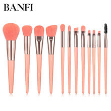 12PCs Makeup Brushes Set Foundation Blush Eye Shadow Blending Eyelash lip Brushes For Face Makeup Women Beauty Tools Maquiagem 2024 - buy cheap