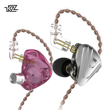 KZ ZSX Terminator bass Headset 5BA 1DD 12 гибридные наушники-вкладыши Hi-Fi металлические наушники для музыки, спорта, DJ 2024 - купить недорого