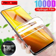 Hydrogel Film + Camera Protection For Poco X3 Nfc Screen Protector POCO C3 X3 f2 M2 Pro Xiaomi Pocophone x3 nfc Not Glass 2024 - buy cheap