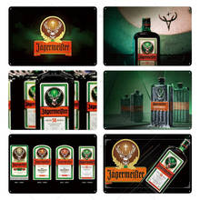 Jagermeister Metal Sign Tin Signs Metal Plate Plaque Metal Vintage Pub Bar Man Cave Wall Decor 2024 - buy cheap