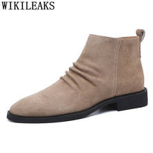 Botas de tornozelo dos homens botas de chelsea sapatos de deserto sapatos + masculino chaussure hiver homme botas invierno hombre heren schoenen 2022 2024 - compre barato