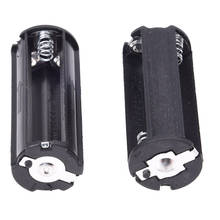 2Pcs Black Battery Holder for 3 x 1.5V AAA Batteries Flashlight Torch 2024 - buy cheap