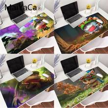 MaiYaCa 80x40cmTeemo League of Legends laptop Gaming Mouse Pad Large Locking Edge mousepad Keyboard 70x30cm Deak Mat for Cs Go 2024 - buy cheap