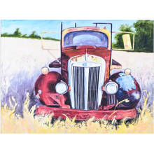 Diamond embroidery Vintage pickup truck 5d diy diamond painting Cross Stitch full square drill Rhinestone mosaic home decor  2024 - buy cheap