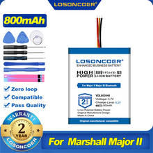 800mAh VDL603040 Battery For Marshall Major II, Major II Bluetooth, Major III, Major III Bluetooth, MID Wireless Headset Battery 2024 - buy cheap