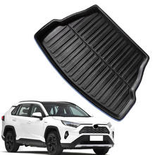 RAV 4 revestimiento de maletero de coche arranque bandeja trasera baúl equipaje piso TPR negro impermeable Mat para Toyota RAV4 XA50 2019, 2020 2024 - compra barato