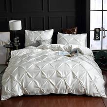 Washed Bedding set Luxury Duvet Cover Double Bed Coverlet   Queen Size Bed Sheets set Comforters Solid Color Linens 2024 - buy cheap