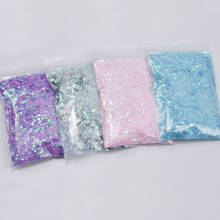 50g/bag Holographic Nail Glitter Powder Nail Art Pigment DIY Flake Mix Multi-Shaped Nail Art Decoration Dust Gel Manicure Squins 2024 - buy cheap