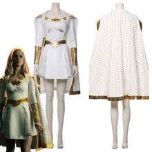 Disfraz de Star Light Annie para niños, uniforme, vestido de enero, capa, para Halloween y Carnaval 2024 - compra barato