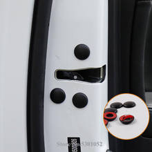 Винтовая крышка замка двери автомобиля для Volkswagen VW Tiguan MK2 MK1 аксессуары 2009 2013 2015 2016 нержавеющий протектор автомобильный Стайлинг 2024 - купить недорого