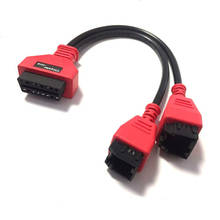 Para DS808 MS905 906 908 PRO ELITE Autel Maxisys Autel chrysler 12 + cabo adaptador Para Chrysler 8 cabo de programação 12 + 8 conector 2024 - compre barato