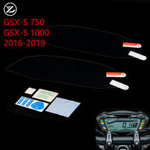 Moto Cluster Защитная пленка для защиты от царапин защитная крышка для приборной панели TPU Blu-Ray для suzuki GSX-S 750 1000 2016-2019 GSX-S1000 2024 - купить недорого
